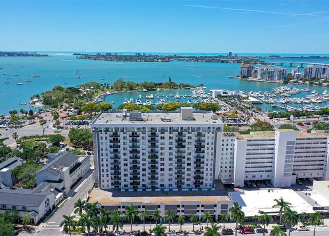 Property at 101 S Gulfstream Ave Unit 5J, Sarasota, FL 34236, 1 bed, 2 baths