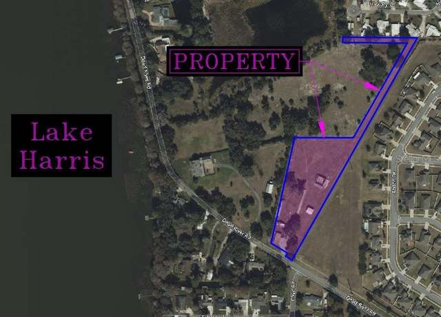 Property at 405 Dead River Rd, Tavares, FL 32778