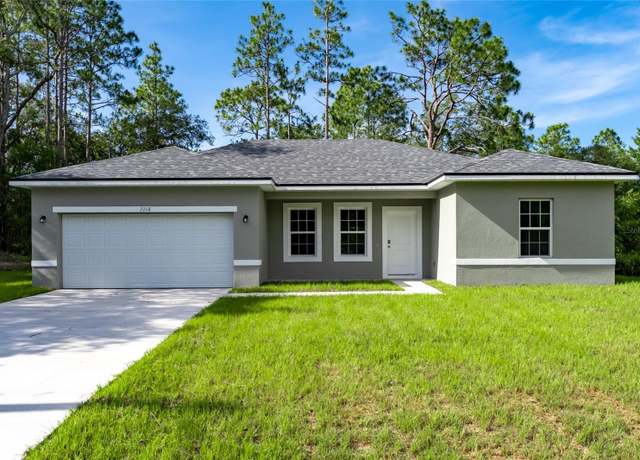 Property at 3268 W Montgomery Ln, Citrus Springs, FL 34433, 4 beds, 2 baths
