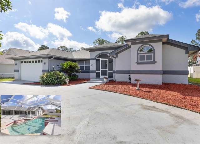 Property at 117 Forrester Pl, Palm Coast, FL 32137, 3 beds, 2 baths