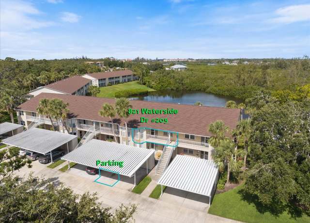 Property at 821 Waterside Dr #205, Venice, FL 34285, 2 beds, 2 baths