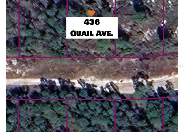 Property at 436 Quail Ave, Sebring, FL 33870
