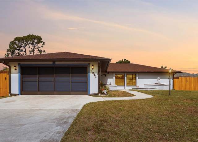 Property at 1041 S Salford Blvd, North Port, FL 34287, 3 beds, 2 baths