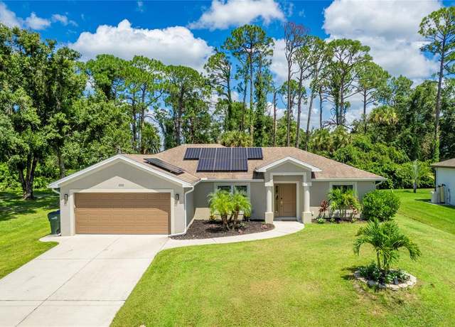 Property at 4592 Crabapple Ave, North Port, FL 34287, 3 beds, 2 baths