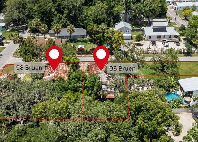 Property at 98 Bruen St, St Augustine, FL 32084, 2 beds, 1 bath