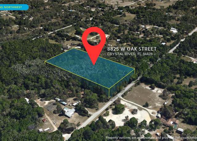 Property at 8825 W Oak St, Crystal River, FL 34428