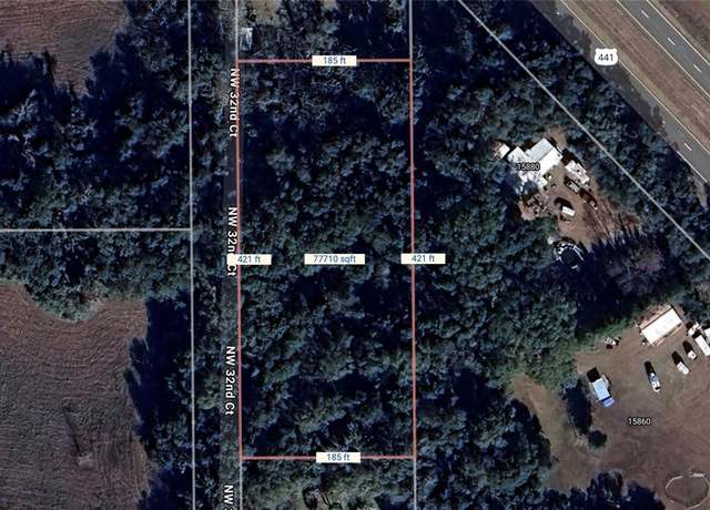 Property at 15851 NW 32nd Ct, Reddick, FL 32686