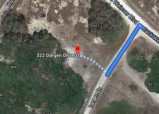 Property at 322 Dargen Dr, Lake Placid, FL 33852