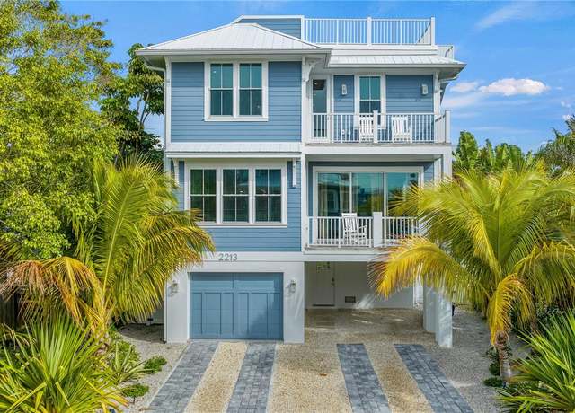 Property at 2213 Avenue B, Bradenton Beach, FL 34217, 7 beds, 7.5 baths