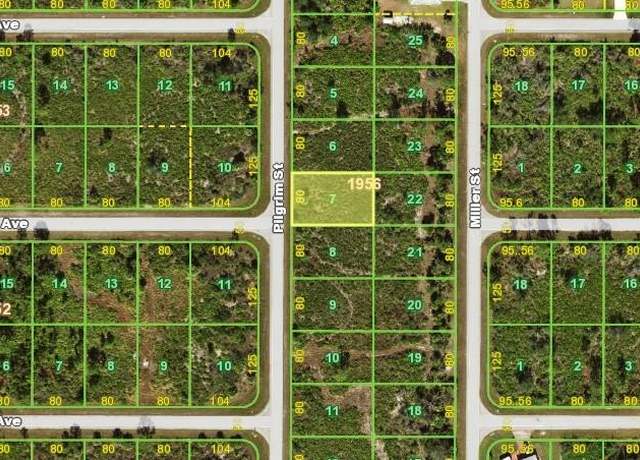 Property at 3442 Pilgrim St, Port Charlotte, FL 33981