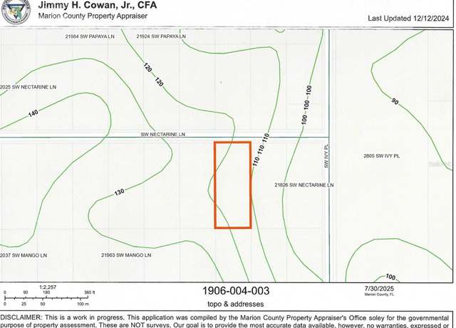 Property at Lot 3 SW Nectarine Ln, Dunnellon, FL 34431