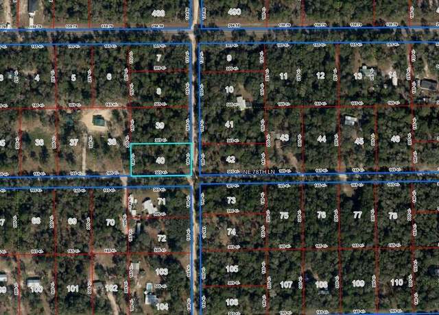 Property at Lot 40 NE 102nd Ct, Bronson, FL 32621