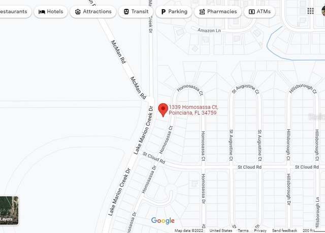 Property at 1339 Homosassa Ct, Poinciana, FL 34759