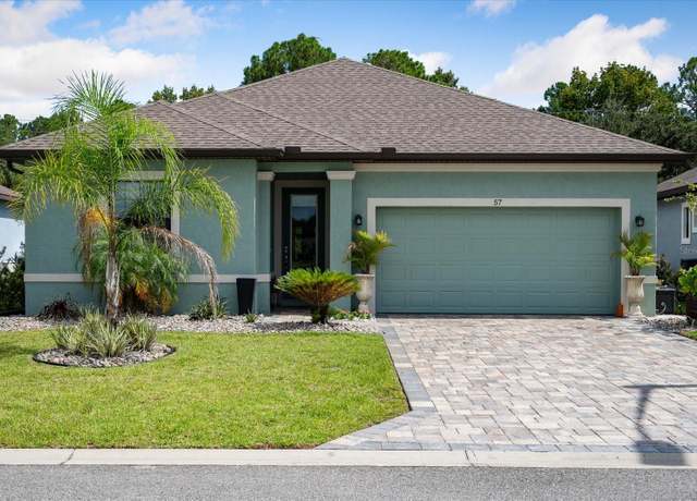 Property at 57 Green Cir, Palm Coast, FL 32164, 3 beds, 2 baths