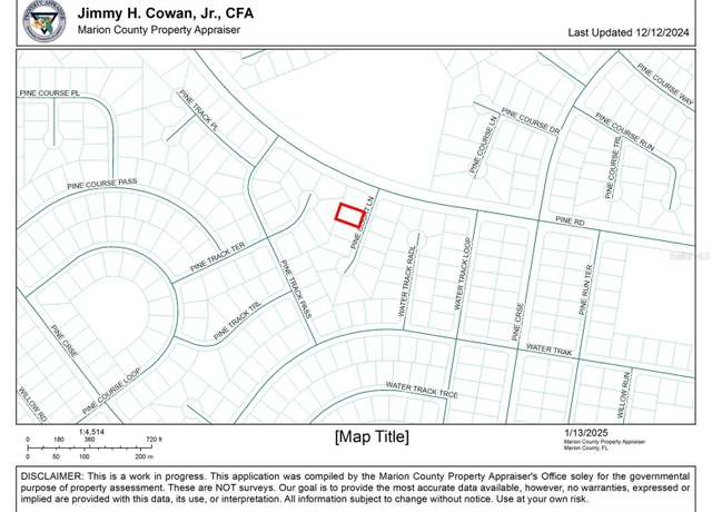Property at 0 Pine Court Ln, Ocala, FL 34472