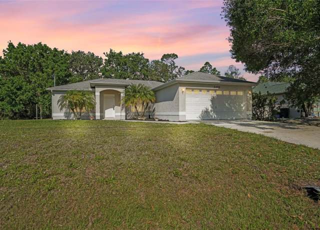 Property at 2495 DE Garmo St, North Port, FL 34291, 3 beds, 2 baths
