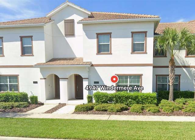 Property at 4947 Windermere Ave, Kissimmee, FL 34746, 4 beds, 3 baths