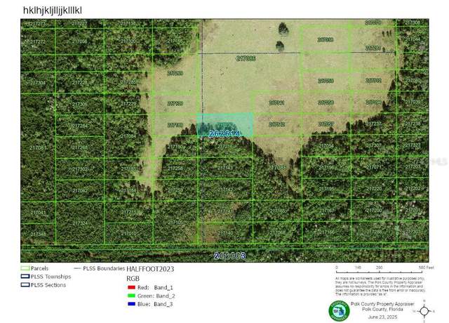 Property at 0 NO Name Rd, Polk City, FL 33868