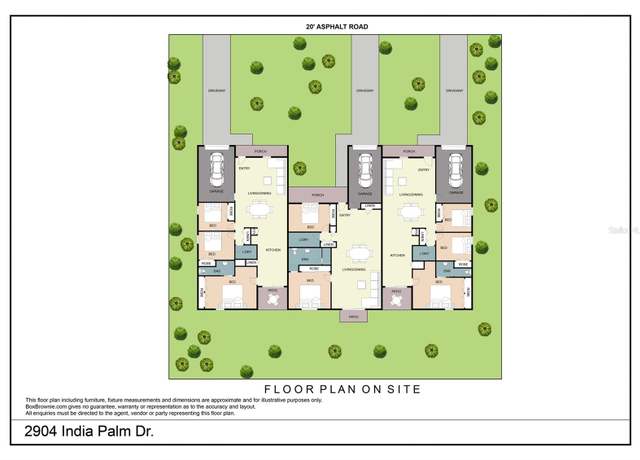 Property at 3128 India Palm Dr, Edgewater, FL 32141
