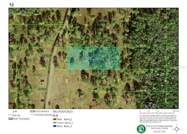Property at 0 NO Name Rd, Polk City, FL 33868