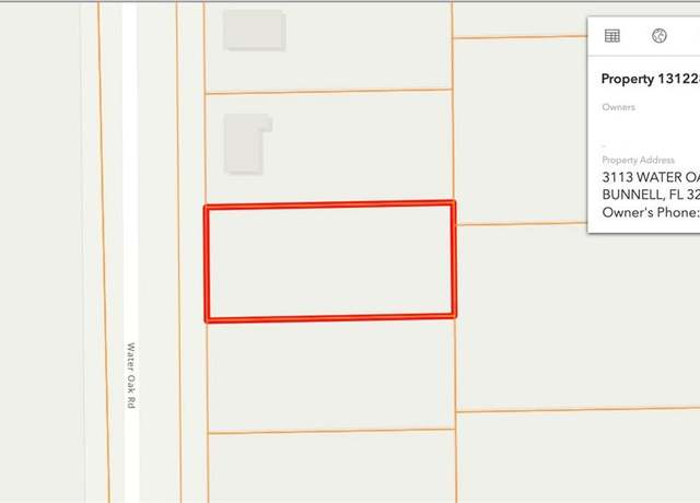Property at 3113 Water Oak Rd, Bunnell, FL 32110