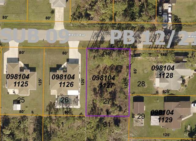 Property at LOT 27 Alesio Ave, North Port, FL 34286