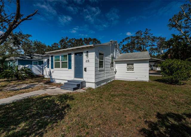 Property at 215 35th Ave NE, St Petersburg, FL 33704, 2 beds, 1 bath