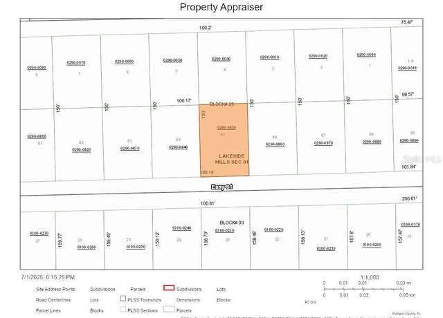 Property at 116 Easy St Lot 85, Florahome, FL 32140