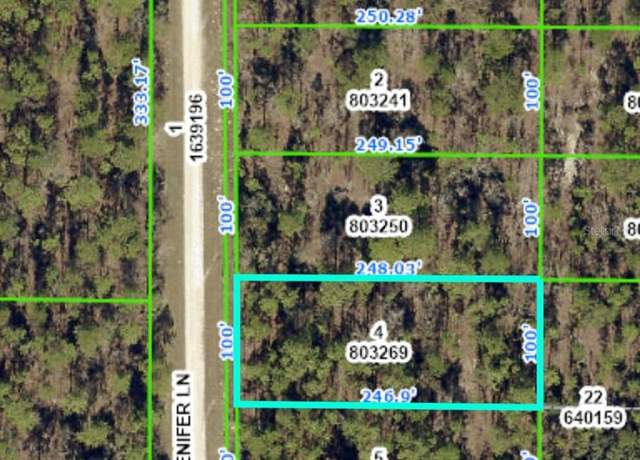 Property at 16458 Jenifer Ln, Weeki Wachee, FL 34614
