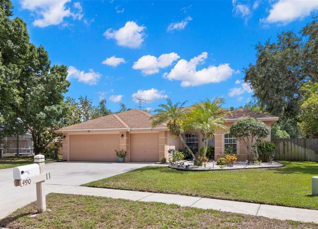 Property at 490 Knight Dr, Tarpon Springs, FL 34688, 4 beds, 3 baths