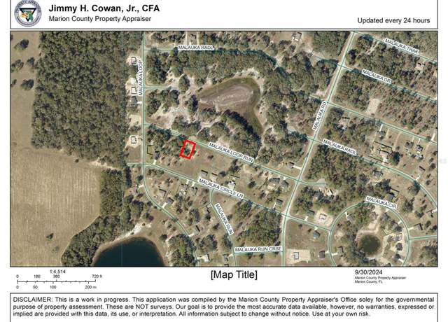 Property at TBD Malauka Loop Run, Ocklawaha, FL 32179