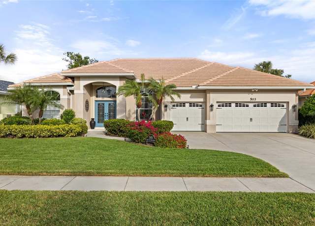 Property at 503 Lake OF The Woods Dr, Venice, FL 34293, 3 beds, 2 baths