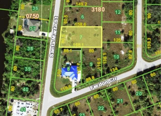 Property at 302 Santa Marta St, Port Charlotte, FL 33954