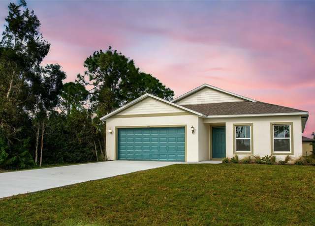 Property at 447 Raymer St, Lehigh Acres, FL 33974, 4 beds, 2 baths