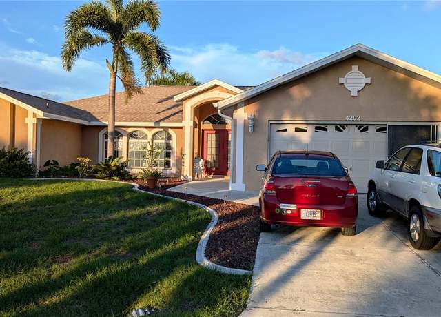 Property at 4202 Perch Cir, Port Charlotte, FL 33948, 4 beds, 2 baths
