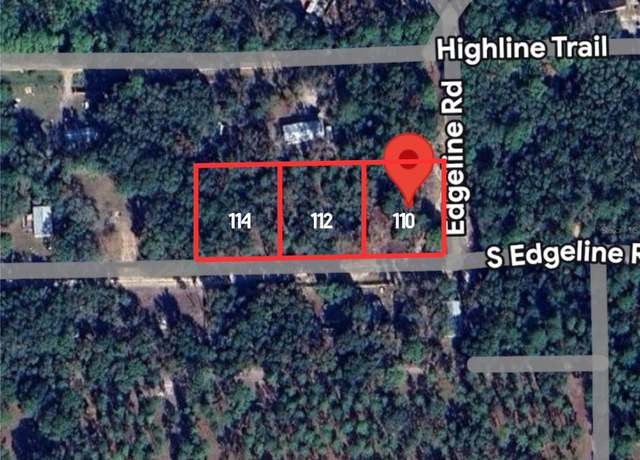 Property at 112 S Edgeline Rd, Satsuma, FL 32189