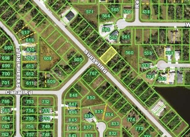 Property at 327 Sunset Rd, Rotonda West, FL 33947