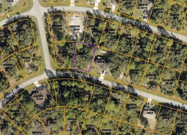 Property at 00 Notre Dame Ter, North Port, FL 34291
