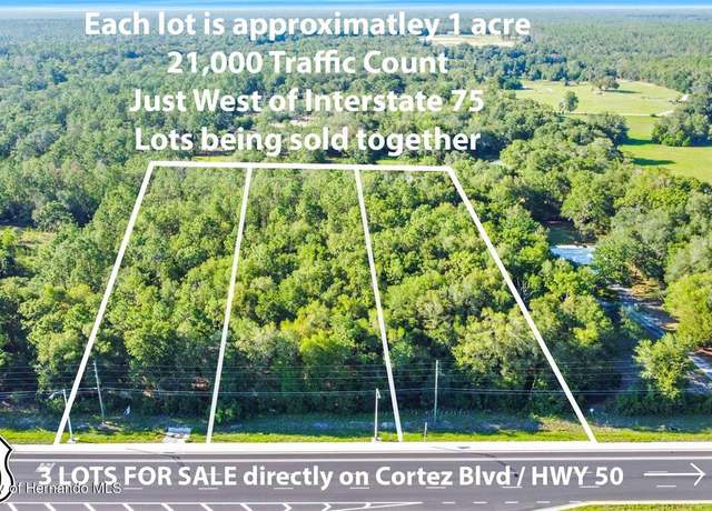 Property at Cortez Blvd, Brooksville, FL 34602
