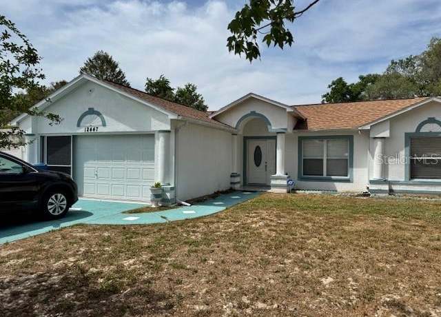 Property at 12447 Drysdale St, Spring Hill, FL 34609, 3 beds, 2 baths