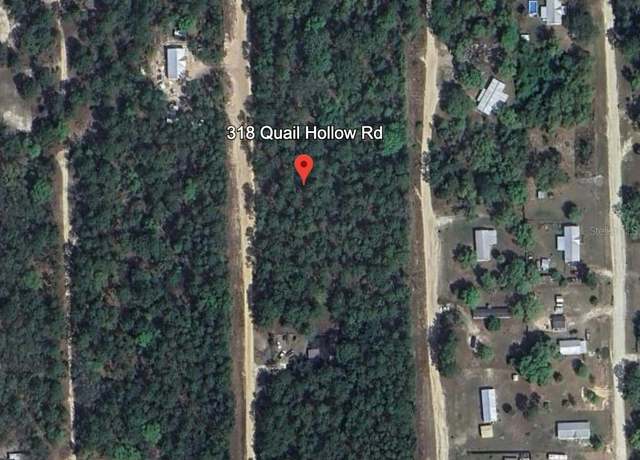 Property at 318 Quail Hollow Rd, Satsuma, FL 32189