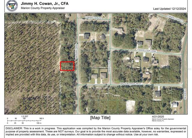 Property at TBD Malauka Pass, Ocklawaha, FL 32179