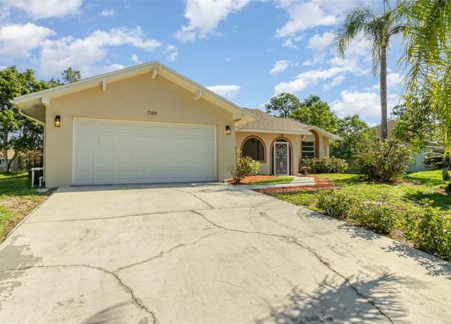 Property at 1749 Glenridge St NW, Palm Bay, FL 32907, 3 beds, 2 baths