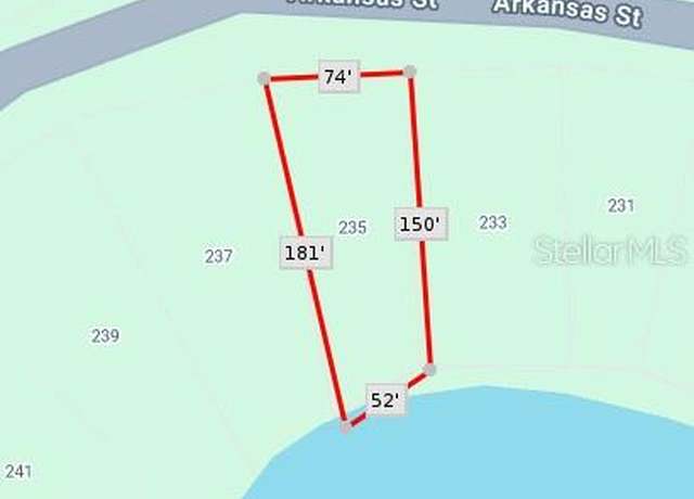 Property at 235 Arkansas St, Satsuma, FL 32189