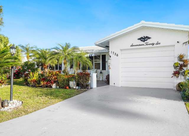 Property at 1726 SW 19th Dr, Boynton Beach, FL 33426, 2 beds, 2 baths