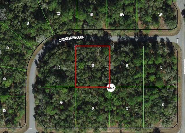 Property at 9775 N Dearing Loop, Citrus Springs, FL 34434