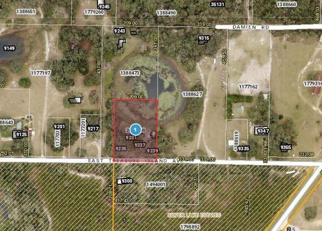 Property at 9239 E Treasure Island Ave, Leesburg, FL 34788