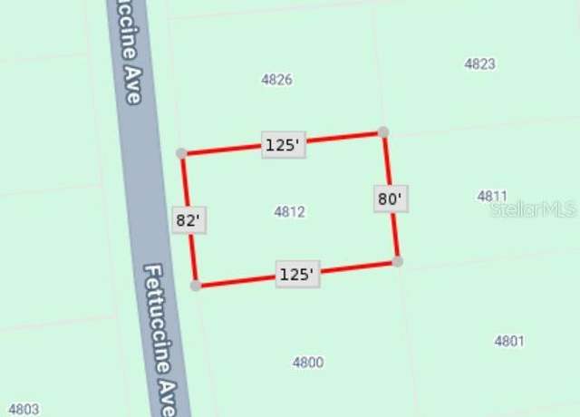 Property at 4812 Fettuccine Ave, Sebring, FL 33872