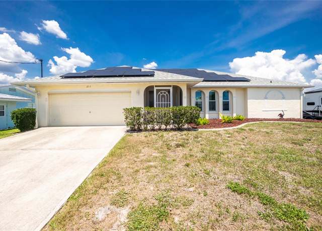Property at 211 E Tarpon Blvd NW, Port Charlotte, FL 33952, 3 beds, 2 baths