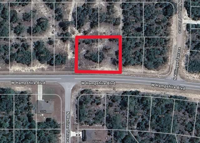 Property at 3309/3323 W Hampshire Blvd, Citrus Springs, FL 34433